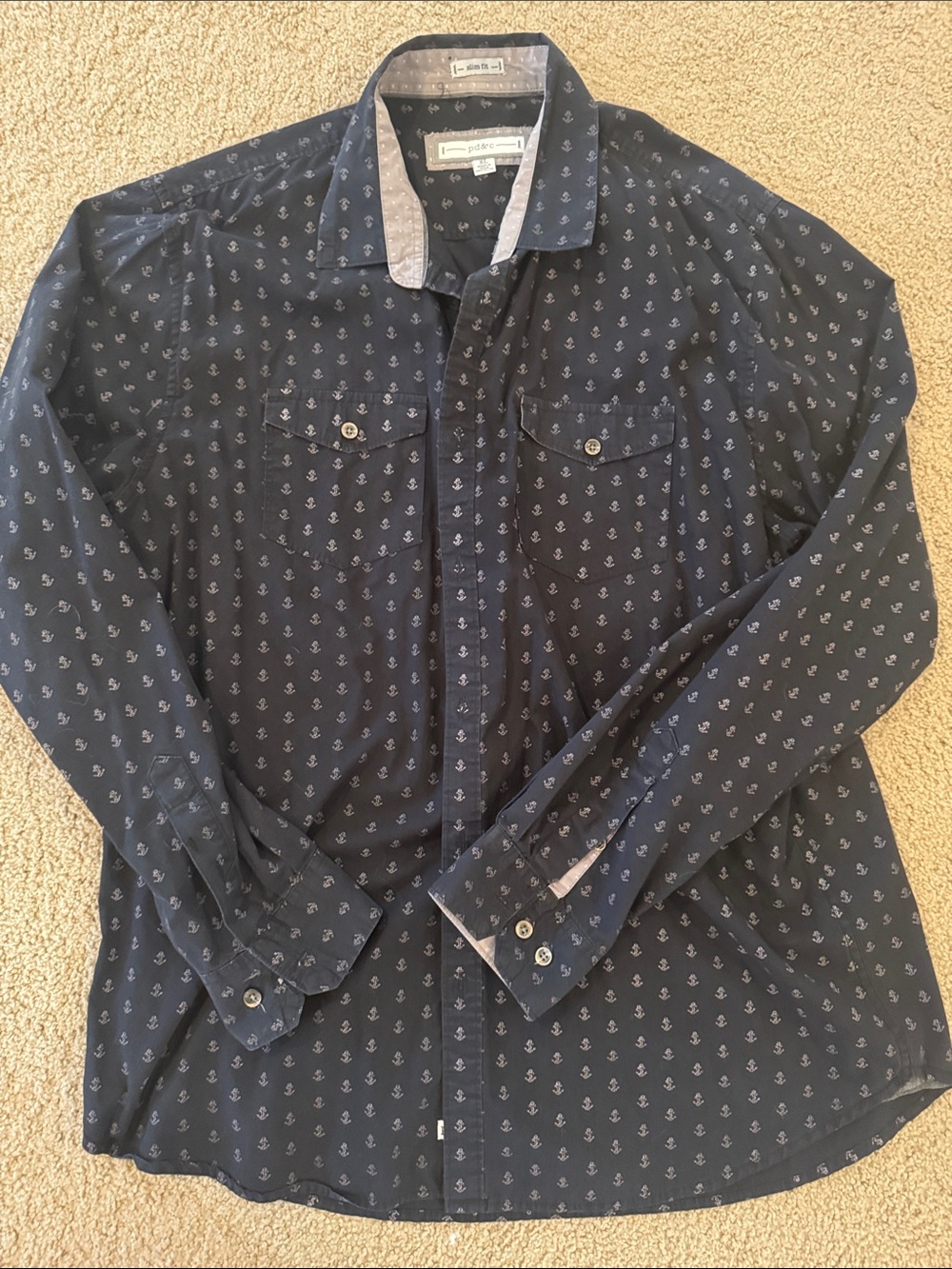 Men’s long sleeve shirt by pd&c